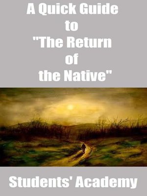 cover image of A Quick Guide to "The Return of the Native"
